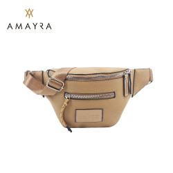 RIÑONERA AMAYRA CAMEL 14x33x7cm - 67.C2215.2x1