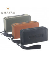 BILLETERA AMAYRA 2 CIERRES Y TIRA V.COLORES 20x12x4cm - 67.B9  
