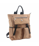 MOCHILA AMAYRA CAMEL C/BOLSILLOS 38x31x14 - 67.32  