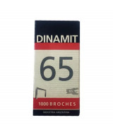 BROCHES PARA ABROCHADORA DINAMIT NRO. 65 - CAJA x1000  