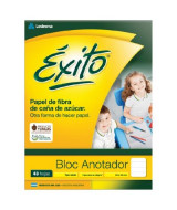 BLOCK EXITO ESCOLAR PEGADO 16x21cm. RAYADO 48hjs. - 100  