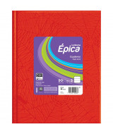CUADERNO EPICA FORR T/D 19x24 ROJO 48hj. 90g RAY -105854x1