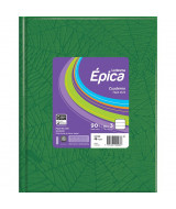 CUADERNO EPICA FORR T/D 19x24 VERDE 48hj. 90g RAY -105  