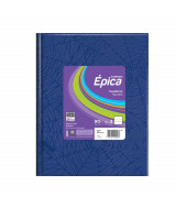 CUADERNO EPICA FORR T/D 19x24 AZUL 48hj. 90g CUAD-105  