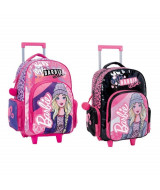 MOCHILA C/CARRO BARBIE 18