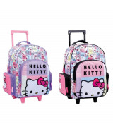 MOCHILA C/CARRO HELLO KITTY 18