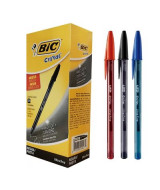 BOLIGRAFO BIC CRISTAL ULTRA FINO 0,7mm. SURTIDO CLAS. - CJ. x25un. - 928  
