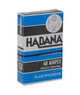 NAIPES HABANA PLASTIFICADAS - MAZO x40 CARTAS -   