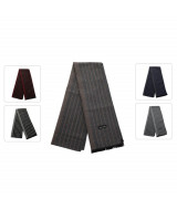 BUFANDA P.CARDIN 30x180cm RAYAS V.COLORES - PCBU2  