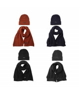 SET BUFANDA+GORRO P.CARDIN TEJIDO V.COLORES - PCGOIN  