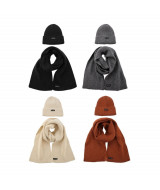 SET BUFANDA+GORRO P.CARDIN TEJIDO V.COLORES - PCGOIN  