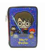 CARTUCHERA HARRY POTTER PVC 1 PISOS C/UTILES - HP  