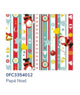 PAPEL L.EXCLUSIVA PAPA NOEL 35cmx200mts. BOBINA - 0FC3354  