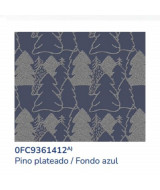 PP.L.EXCLUSIVA PINO PLATEADO F.AZUL 60cm.x200mts. BOBINA - 0FC9361  