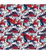 PAPEL AFICHE FANTASIA SPIDERMAN GRAY HOJA 70x100cm - 0AF01  