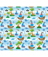 PAPEL AFICHE FANTASIA BARCOS HOJA 70x100cm - 0AFO1  