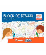 BLOCK DE DIBUJO MURESCO NRO. 6 20hjs. BLANCO -0DK010  