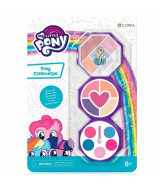 MAQUILLAJE PUPA OCTOGONAL MY LITTLE PONY TRIPLE EN BLISTER 26x18 CM - MLP1  