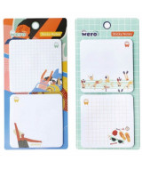 NOTES COLLECTION STICKY NOTE SUMMER VACATION / TRAVEL - WE3  