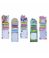 NOTES COLLECION STICKY NOTE RIDE THE WAVE / ROAR / YUM / YOU GOT THIS / EXPLORE / TAKE NOTE - WE3  