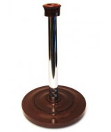 PEDESTAL MADERA LUSTRADO PARA BANDERA DE CEREMONIA - AST.  
