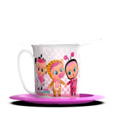 SET TAZA CON PLATO CRY BAB  