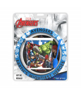 BLISTER BOWL + TAZA GRANDE + CUCHARA DE REGALO AVENGERS -   