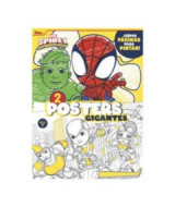 COL. COLORING C/POSTER SPIDEY & FRIENDS - 5  