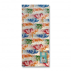 PAPEL BARRILETE COLLEGE PRINT FIESTA - 50x70cm 18gr. PAQUETE x50hjs.x1