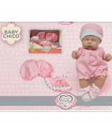 BEBOTE CON MANTITA BABY LOVELY CHICO 30cm. -   