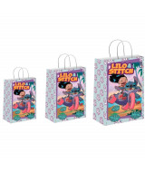 BOLSAS DE PAPEL BRANDPACK CON DISEÑO DE LILO & STITCH  18x08x2  
