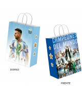 BOLSAS DE PAPEL BRANDPACK CON DISEÑO AFA 30x12x4  