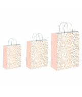 BOLSAS DE PAPEL BRANDPACK PRINCESAS. 22x10x30cm- BF221030P  