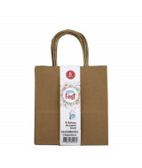 BOLSAS DE PAPEL BRANDPACK MARRON BRAND FEST PACK x5un. 22x10x30cm- BP2210  
