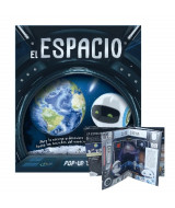 LIBRO EL ESPACIO 3D C/STICKERS Y ANTEOJOS   