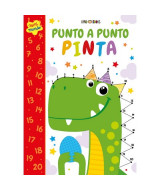 LIBRO DE PINTAR PUNTO A PUNTO- PINTA -  