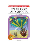 LIBRO COLECCIÓN ELIGE TU PROPIA AVENTURA - EN GLOBO AL SAHARA T/F 120 PAG 14x21,5  