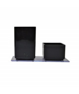 PORTA LAPIZ -CLIPS ACRIMET ACRILICO NEGRO 10093  