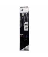 CABLE FOXBOX PRISM TYPE-C 1,25 M NEGRO  - 2  