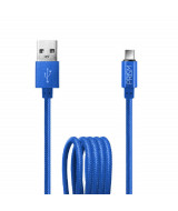 CABLE FOXBOX PRISM TYPE-C 1,25 M AZUL  - 2  