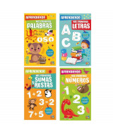 LIBROS DE COLECCION APRENDO 4 TITULOS 17 x 28cm 24 pag. - LIST-433/34/35  
