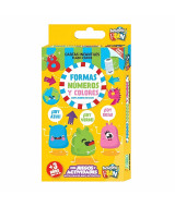 CARTAS EDUCATIVAS FORMAS NUMEROS Y COLORES - INGLES / ESPAÑOL. - CL-  