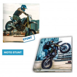 CARPETA ONIX CARTONE A4 2 ANILLOS x40mm. MOTO STUNT - CA550027x1