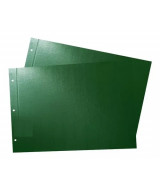 CARPETA FORRADA PVC Nº6 2 TAPAS VERDE - ZD  