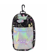 CARTUCHERA MINI MOCHILA BLACK BUTTERFLY 10x20x5cm - 125  