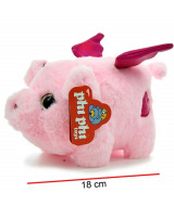 PELUCHE CHANCHITO CON CORAZON APLICADO 18cm - 8  