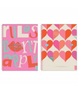 CUADERNO SKORA LOVE T/FLEXIBLE UNIVERSITARIO 80hj. RAY. - 37  