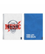 CUADERNO SKORA MUSIC T/DURA UNIVERSITARIO 120hj. RAY. - 37  