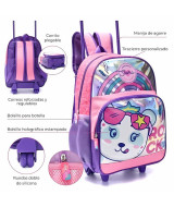 MOCHILA C/CARRO PETS PANTASTIC 30x40x12cm - 37  