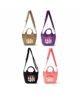 CARTERA CANVAS ITS THE REAL LOVE 15x20cm - 31  